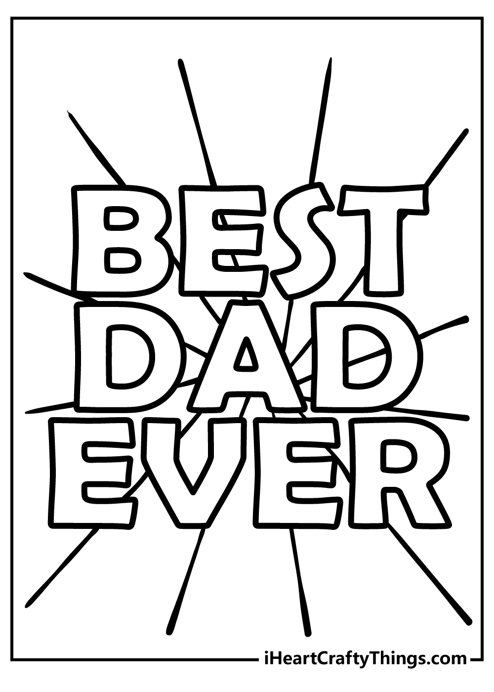 Fathers day coloring pages free printables