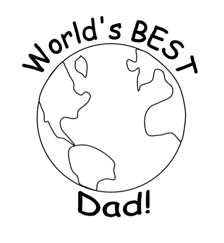 Best fathers day coloring pages