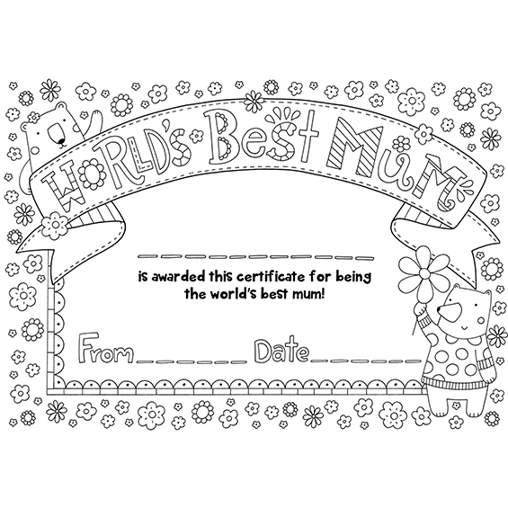 Free mothers day certificate download