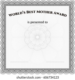 Best mom award royalty