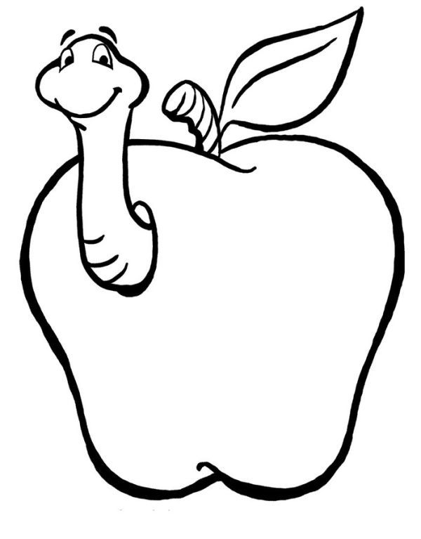 Worms coloring pages pdf printable