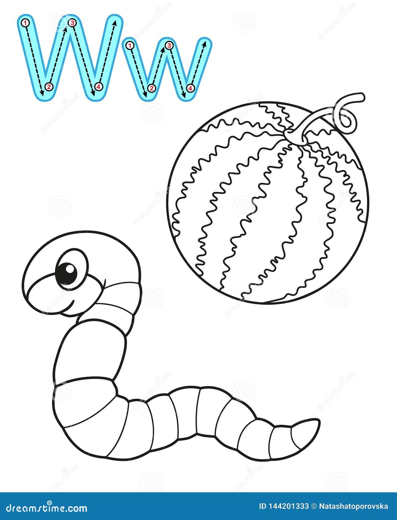 Worm coloring stock illustrations â worm coloring stock illustrations vectors clipart