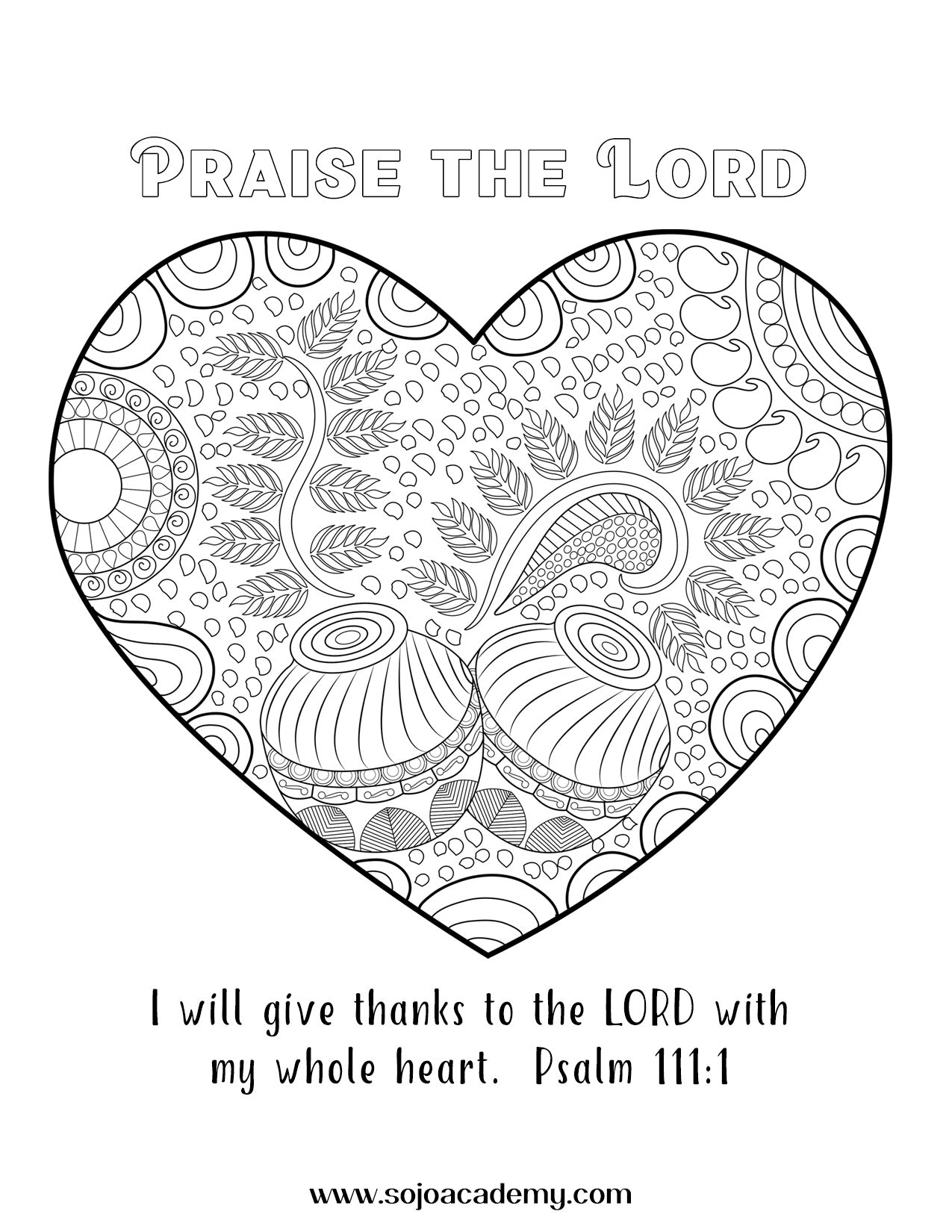 Worthy worship coloring page â the sojo shop