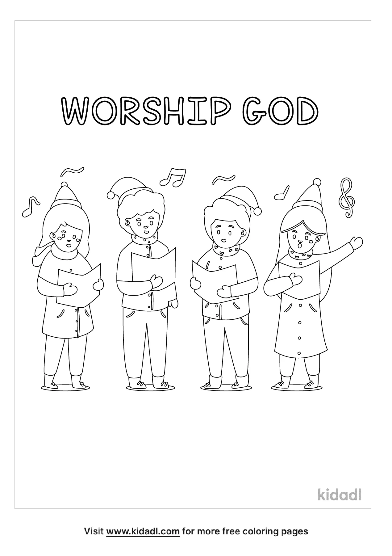 Free worship god coloring page coloring page printables