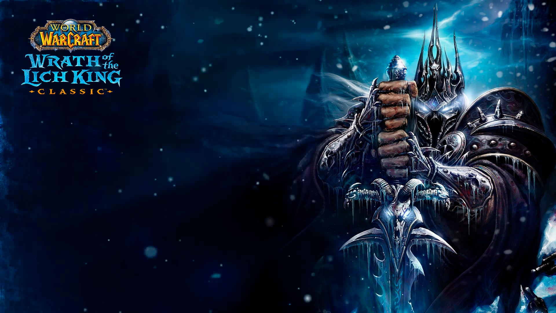 Made a simple wotlk classic wallpaper in xpx as the old wotlk wallpapers are that crisp anymore rwow