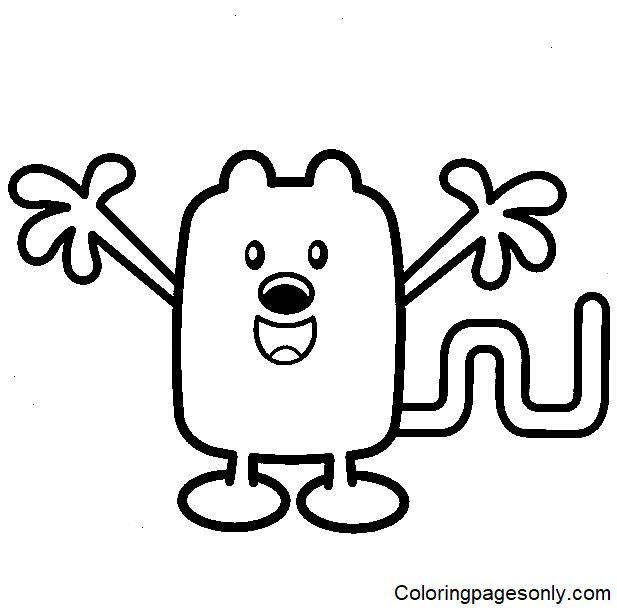 Wow wow wubbzy coloring pages printable for free download