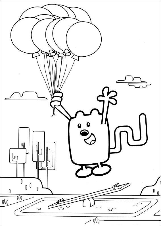 Wow wow wubbzy coloring cartoon coloring pages coloring books coloring book pages