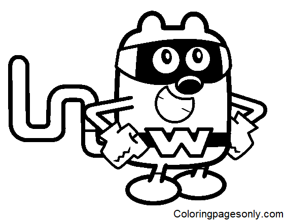 Wow wow wubbzy coloring pages printable for free download