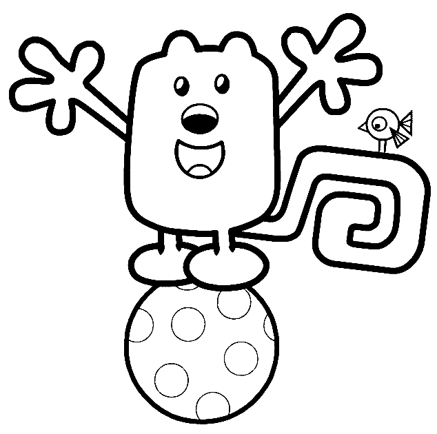 Wow wow wubbzy coloring pages printable for free download