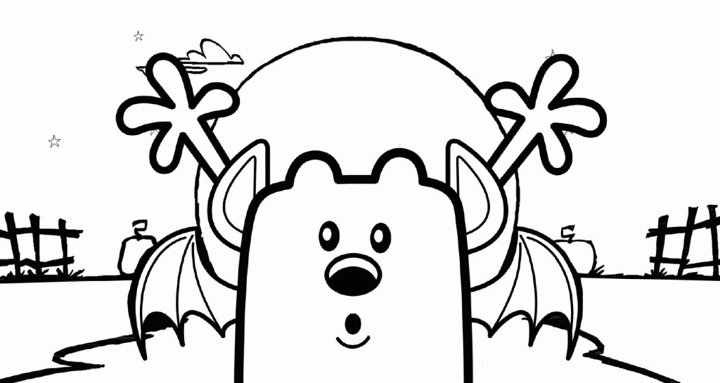 Wow wow wubbzy coloring pages