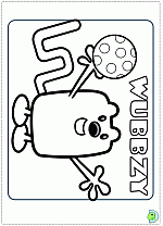 Wow wow wubbzy coloring pages wow wow wubbzy coloring book