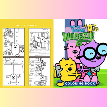 Wow wow wubbzy coloring pages for students preschool pre