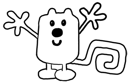 How to draw wubbzy from wow wow wubbzy step by step drawing tutorial for preschoolers