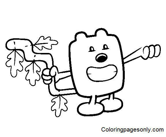 Wow wow wubbzy coloring pages printable for free download