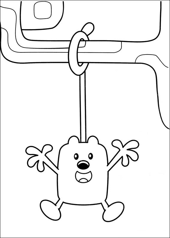 Wow wow wubbzy coloring pages