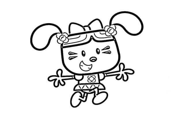 Wow wow wubbzy coloring pages