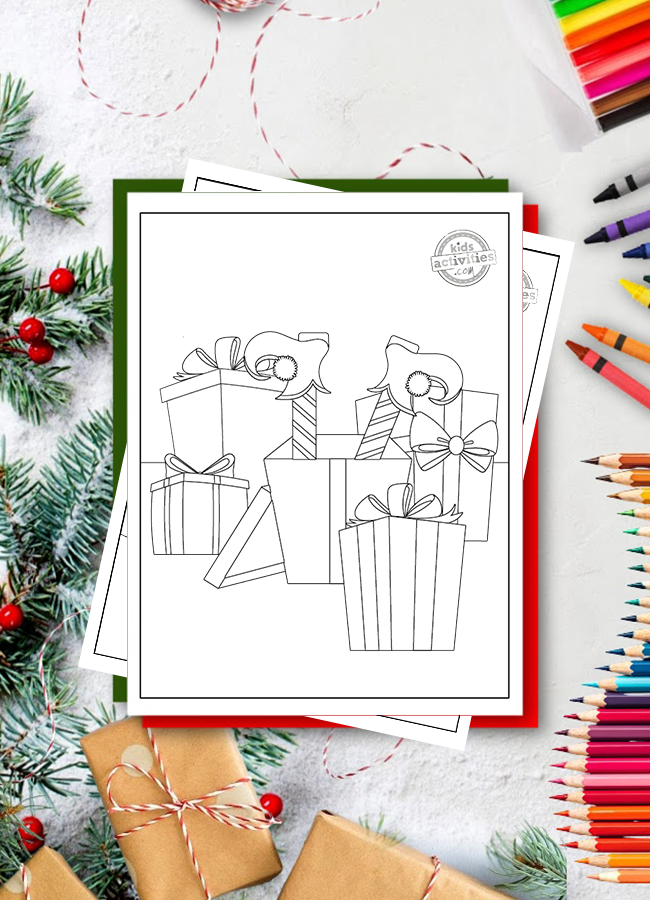 Here are the best free easy christmas coloring pages for toddlers