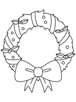 Christmas wreaths and holly pages