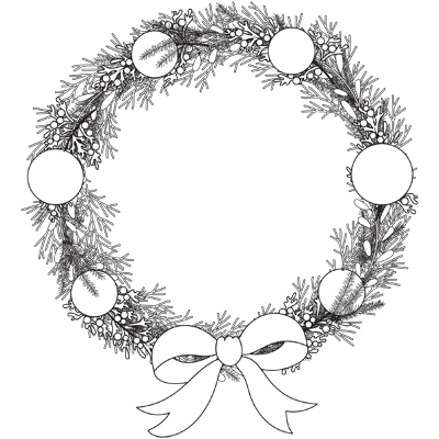 Wreath templates