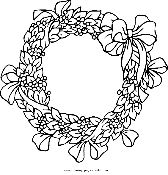 Christmas coloring page