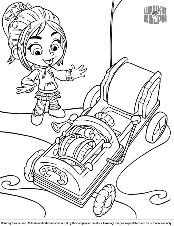 Printable coloring picture