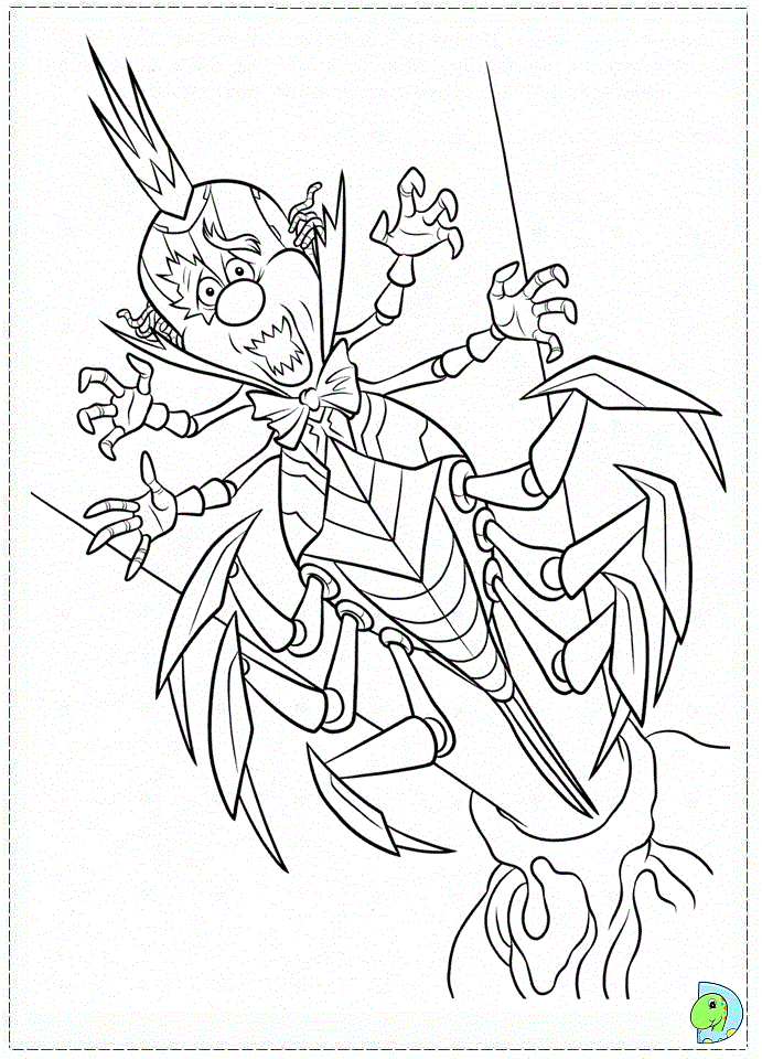 Wreck it ralph coloring page