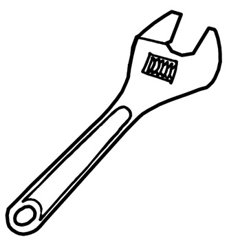 Tools coloring pages by mrs ks little clip art store tpt