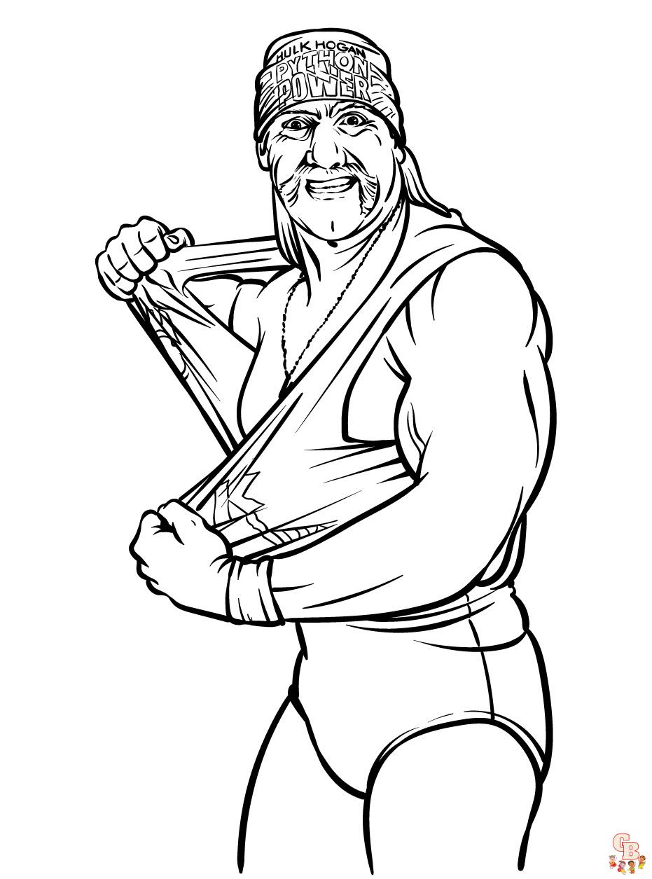 Wwe coloring pages unleash your creative side with designs