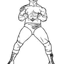 Wrestler the undertaker coloring pages