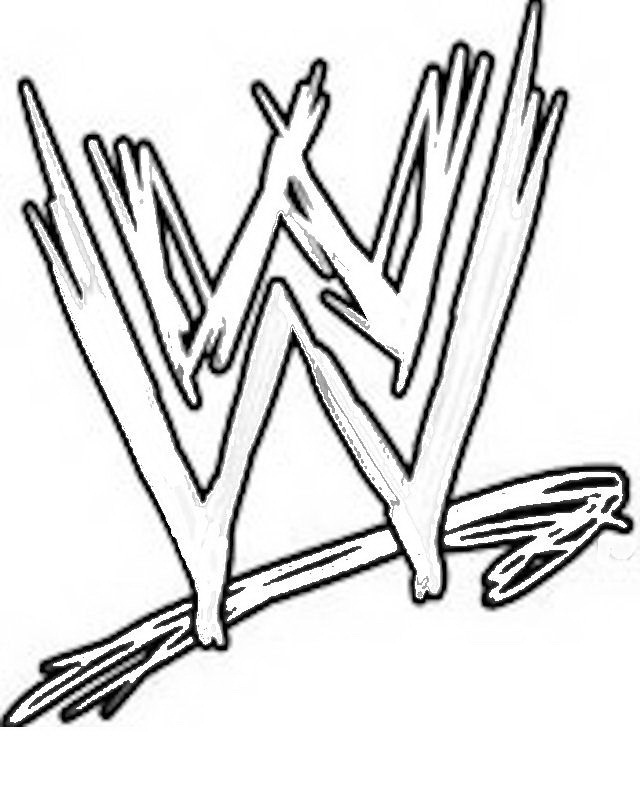 Free printable wwe coloring pages for kids