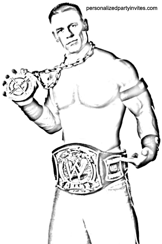 Wrestling coloring sheets archives