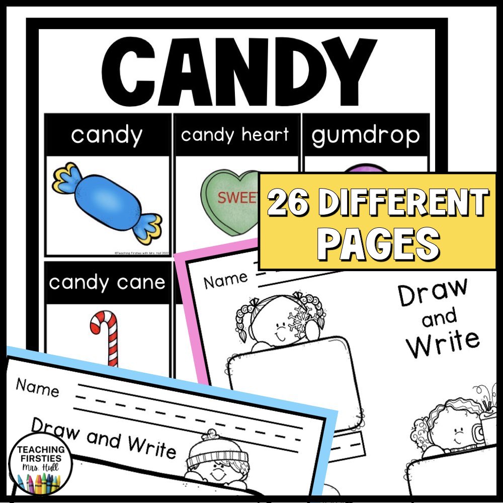 Candy writing center