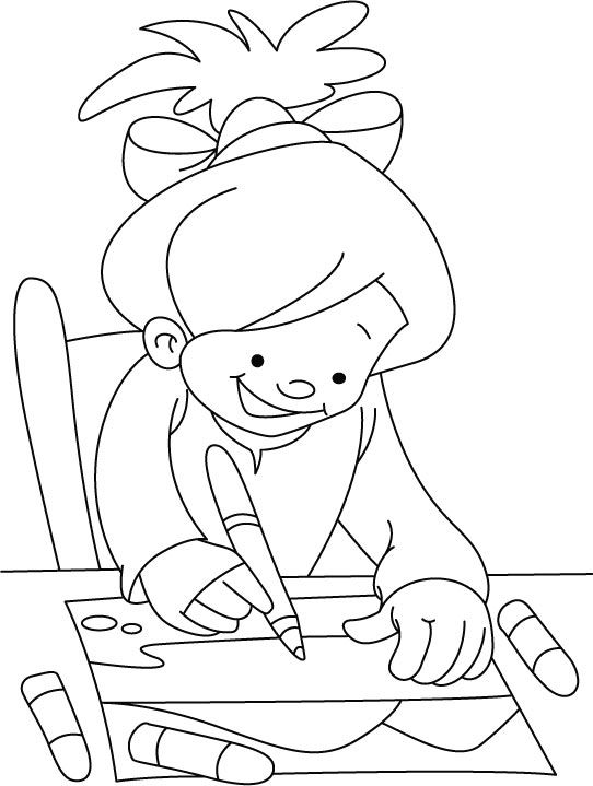 Writing coloring page cute drawings valentines day coloring page coloring pages inspirational