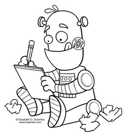 Dulemba coloring page tuesday