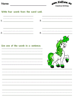 St patricks day creative writing prompts