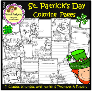 St patricks day coloring pages