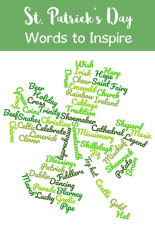 St patricks day writing prompts for kids imagine forest
