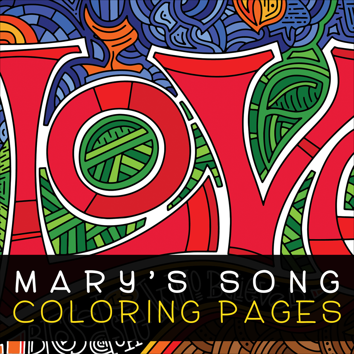 Marys song coloring pages â illustrated ministry