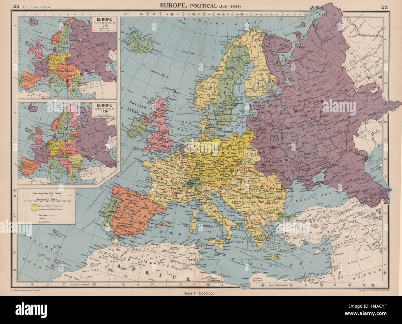 Europe map hi