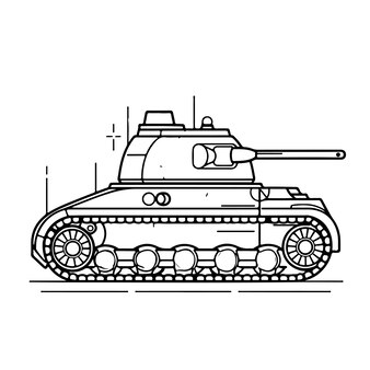 Page tank coloring images