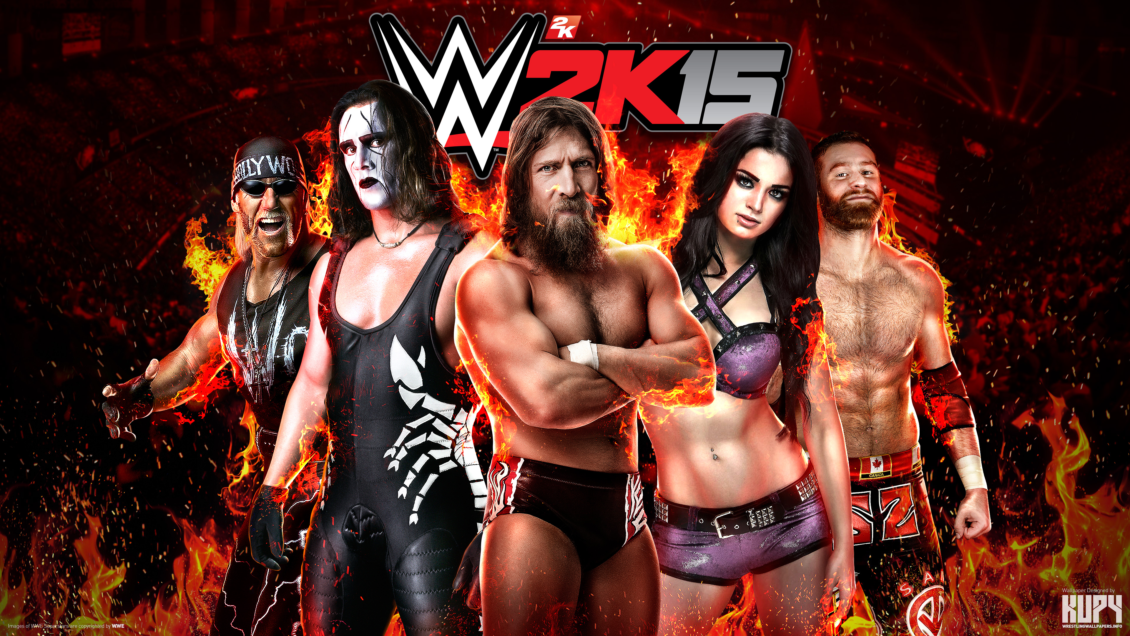 New wwe k wallpaper