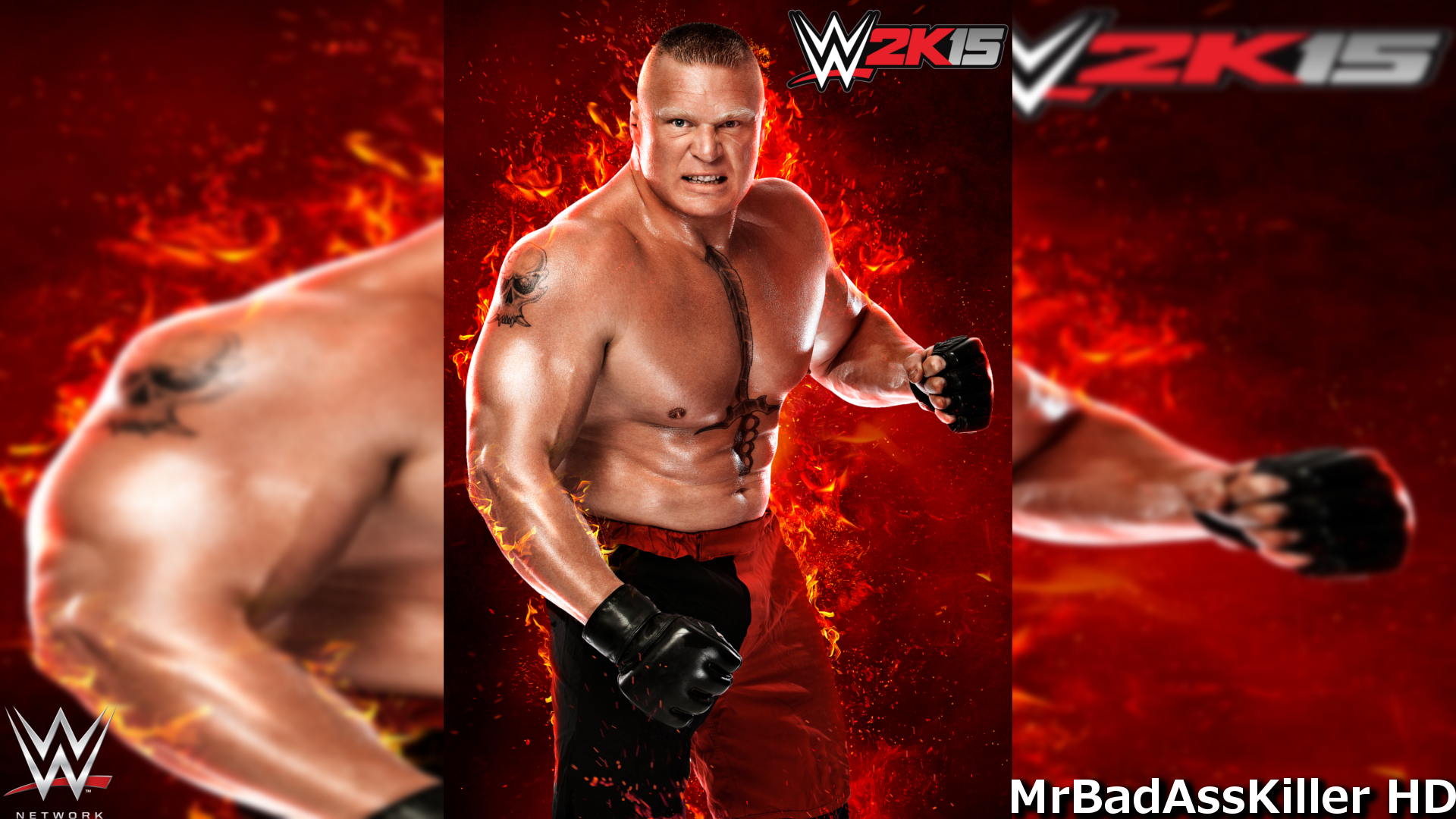 Brock lesnar wwe k wallpaper by fabian