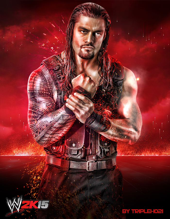 Roman reigns wwe k by tripleh on deviantart roman reigns smile roman reigns logo wwe roman reigns