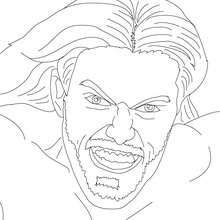 Wrestler edge coloring pages