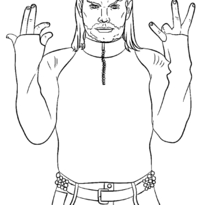 Wwe coloring pages printable for free download