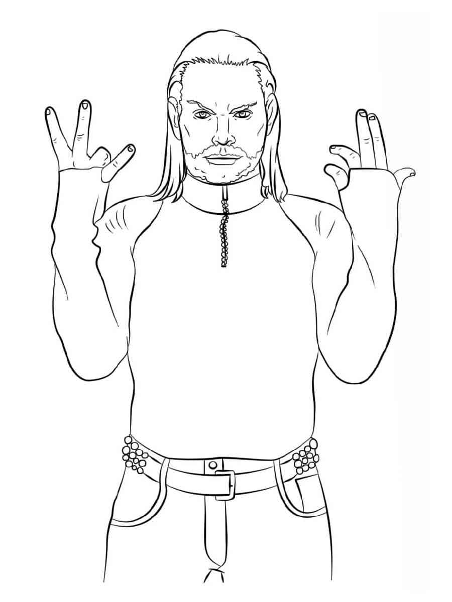 Wwe coloring pages