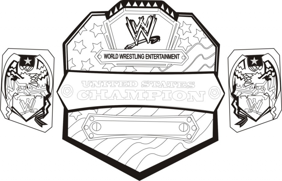 Get this printable wwe coloring pages