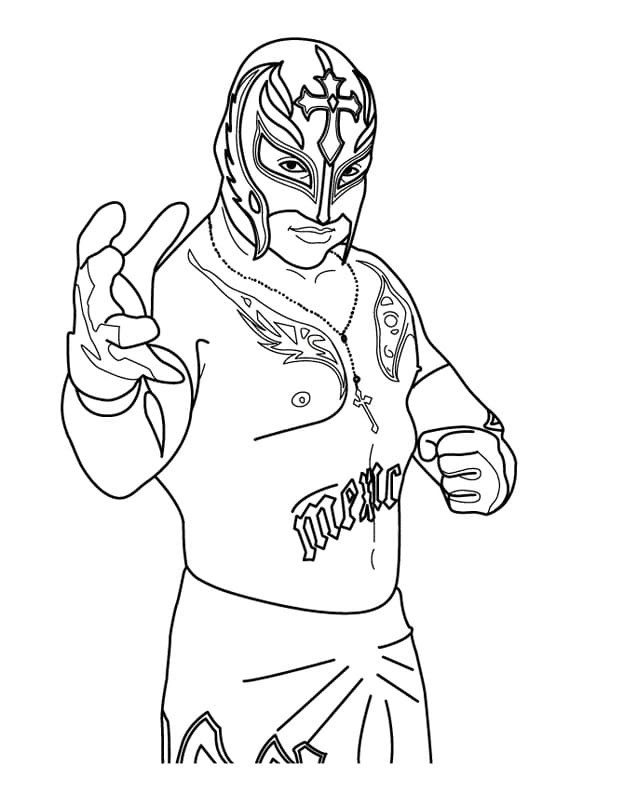 Wwe coloring pages pictures of wrestlers free printable