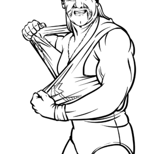 Wwe coloring pages printable for free download