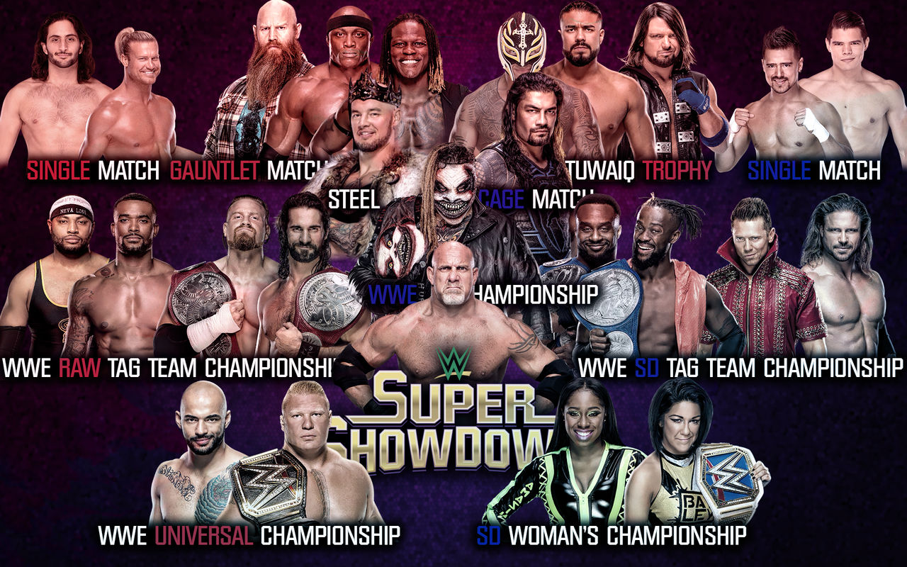 Download Free 100 + wwe super showdown 2020 Wallpapers